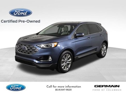 Certified 2019 Ford Edge Titanium w/ Cargo Accessory Package image 1
