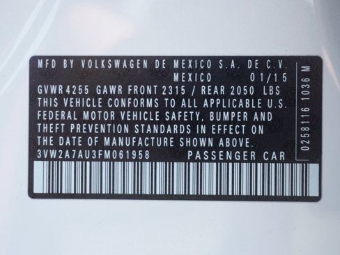 Used 2015 Volkswagen Golf TDI SEL w/ Lighting Package (SEL) image 31