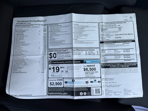 Used 2023 BMW M2 w/ Lighting Package image 44
