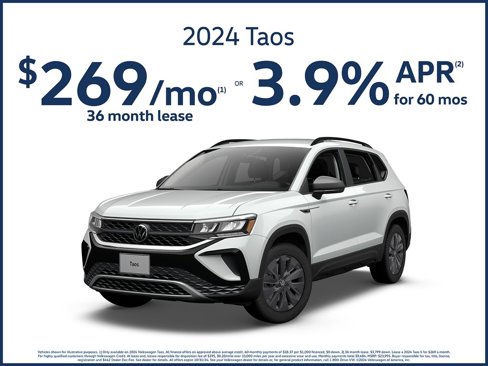 Certified 2025 Volkswagen Taos SE image 2