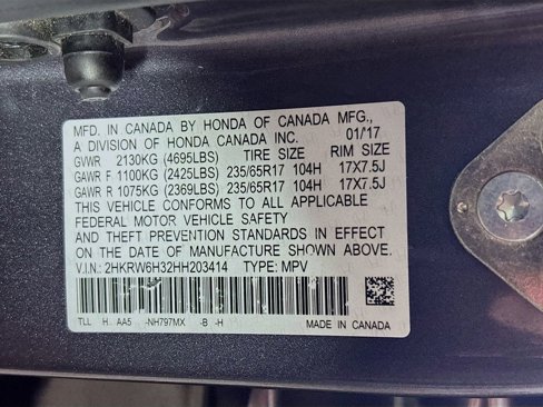 Certified 2017 Honda CR-V LX image 25