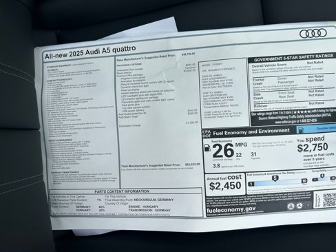 New 2025 Audi A5 2.0T Premium Plus image 33