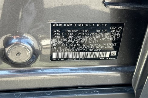New 2026 Honda HR-V LX image 34