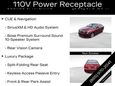 Used 2014 Cadillac ATS Luxury w/ Sun And Sound Package image 27