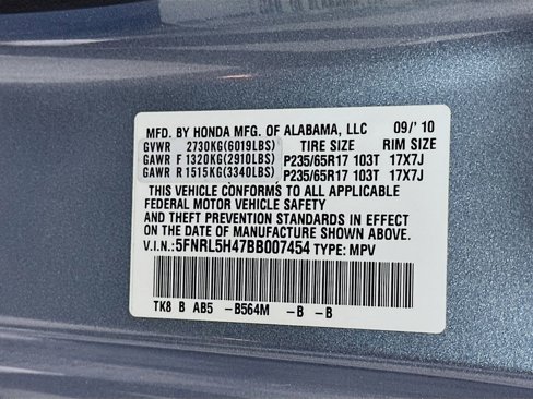 Used 2011 Honda Odyssey EX image 29