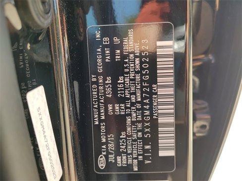 Used 2015 Kia Optima LX image 33