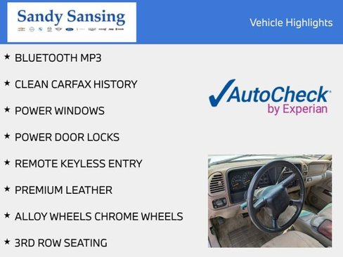 Used 1999 GMC Suburban 2WD w/ Marketing Opt Pkg 3 image 6