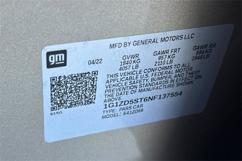 Used 2022 Chevrolet Malibu LT image 53