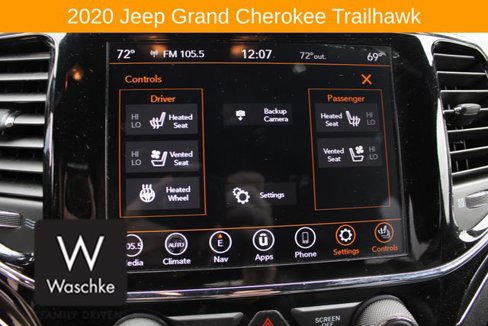 Used 2020 Jeep Grand Cherokee Trailhawk w/ Trailhawk Luxury Group image 56