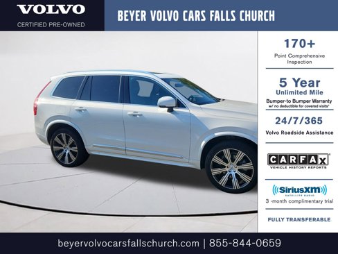 Certified 2023 Volvo XC90 B6 Ultimate w/ Protection Package Premier image 1