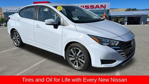 New 2025 Nissan Versa SV w/ Trunk Package image 1