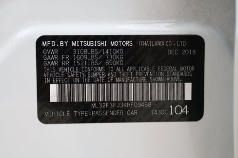 Used 2019 Mitsubishi Mirage G4 ES image 36