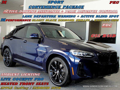 Used 2022 BMW X4 xDrive30i w/ M Sport Package 2 image 1