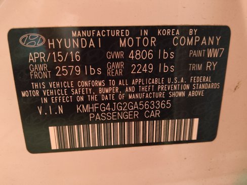 Used 2016 Hyundai Azera image 33