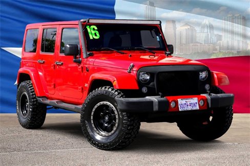 Used 2016 Jeep Wrangler Unlimited Sahara w/ Connectivity Group image 1
