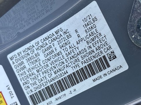 Used 2022 Honda Civic Sport image 32