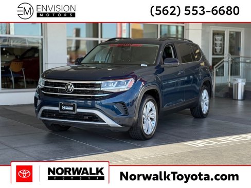 Used 2021 Volkswagen Atlas SE image 1