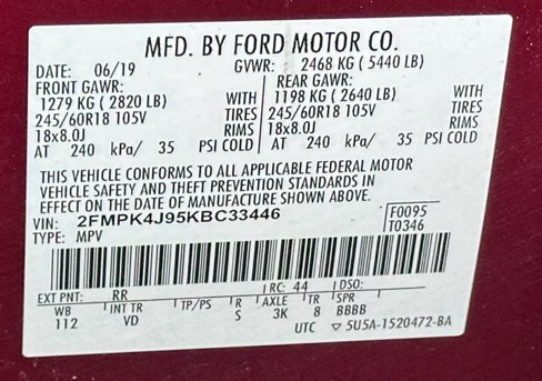 Used 2019 Ford Edge SEL w/ Equipment Group 201A image 56