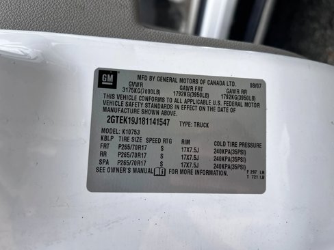 Used 2008 GMC Sierra 1500 SLT w/ SLT Preferred Package image 10