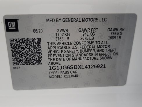 Used 2020 Chevrolet Sonic LT image 33