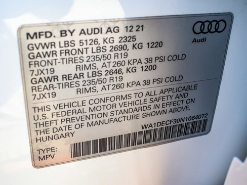 Used 2022 Audi Q3 2.0T Premium w/ Convenience Package image 14