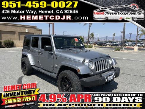 Used 2018 Jeep Wrangler Unlimited Sahara w/ Connectivity Group image 1