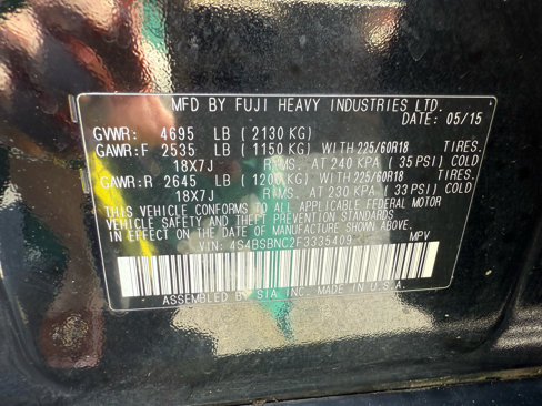 Used 2015 Subaru Outback 2.5i Limited image 45