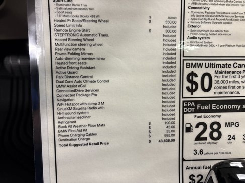 Used 2024 BMW 228i Gran Coupe w/ Convenience Package image 35