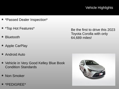 Used 2023 Toyota Corolla LE image 7