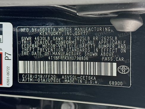 Used 2017 Toyota Camry SE image 29
