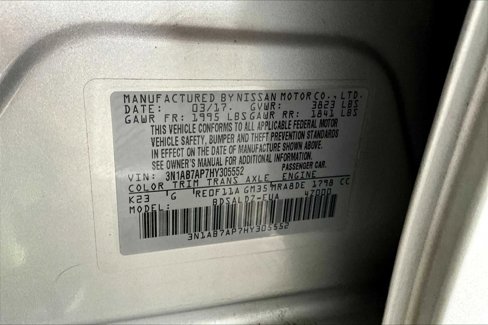 Used 2017 Nissan Sentra SV image 29