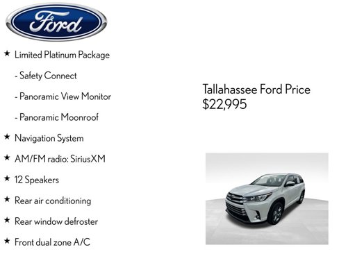 Used 2017 Toyota Highlander Limited Platinum image 4