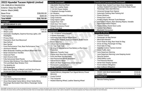 Used 2022 Hyundai Tucson Limited image 3
