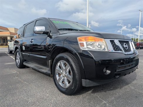 Used 2014 Nissan Armada Platinum w/ 2nd Row Captain Seat Package image 1