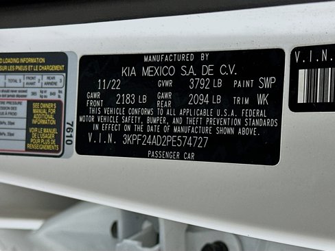 Used 2023 Kia Forte LXS image 12