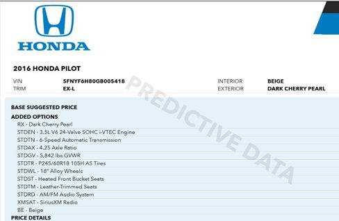 Used 2016 Honda Pilot EX-L image 3
