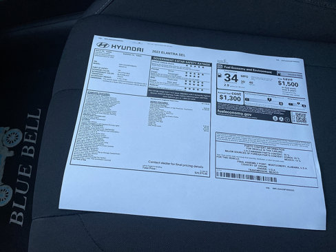 Used 2023 Hyundai Elantra SEL w/ Convenience Package image 62
