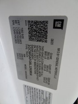 Used 2020 Chevrolet Express 2500 w/ Driver Convenience Package image 37