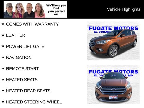 Used 2017 Ford Escape Titanium image 8