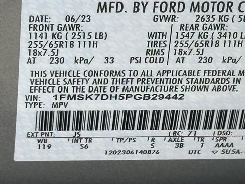 Used 2023 Ford Explorer XLT w/ Equipment Group 202A image 42