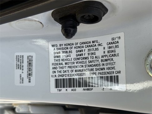 Used 2019 Honda Civic Si image 34