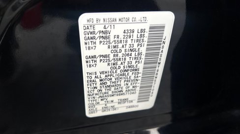 Used 2011 Nissan Rogue SV w/ SL Pkg image 53