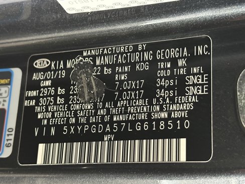 Used 2020 Kia Sorento AWD V6 image 50