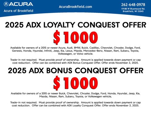 New 2025 Acura ADX FWD image 8