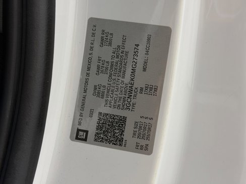 Used 2021 Chevrolet Silverado 1500 W/T w/ WT Convenience Package image 26