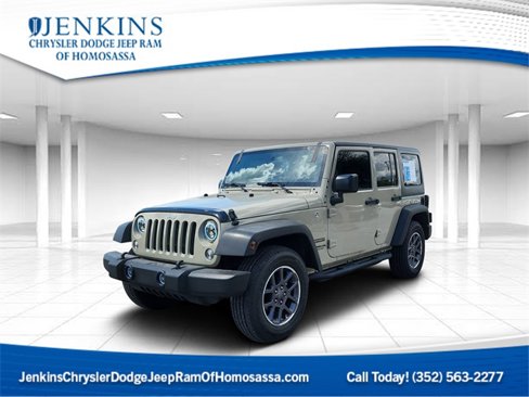 Used 2017 Jeep Wrangler Unlimited Sport w/ Quick Order Package 24S image 1