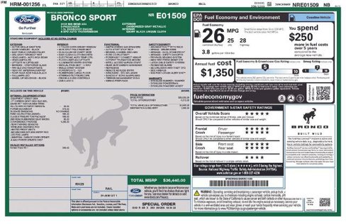 Certified 2022 Ford Bronco Sport Big Bend w/ Convenience Package image 2