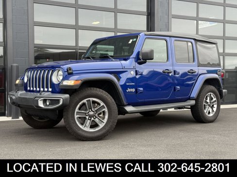 Used 2018 Jeep Wrangler Unlimited Sahara image 1