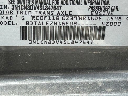 New 2025 Nissan Versa S w/ Trunk Package image 42