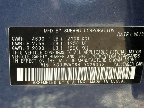 Used 2020 Subaru Legacy Premium image 30
